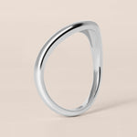 LIORA PLAIN GOLD CONTOUR Band Ring ABB-844-FGD-4  - Abtin & Co.
