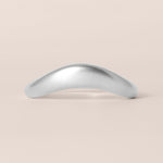 LIORA PLAIN GOLD CONTOUR Band Ring ABB-844-FGD-3  - Abtin & Co.