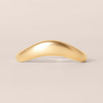 LIORA PLAIN GOLD CONTOUR Band Ring ABB-844-FGD-1  - Abtin & Co.
