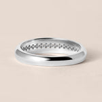 LUXA PAVÉ Band Ring ABB-772-D-3  - Abtin & Co.