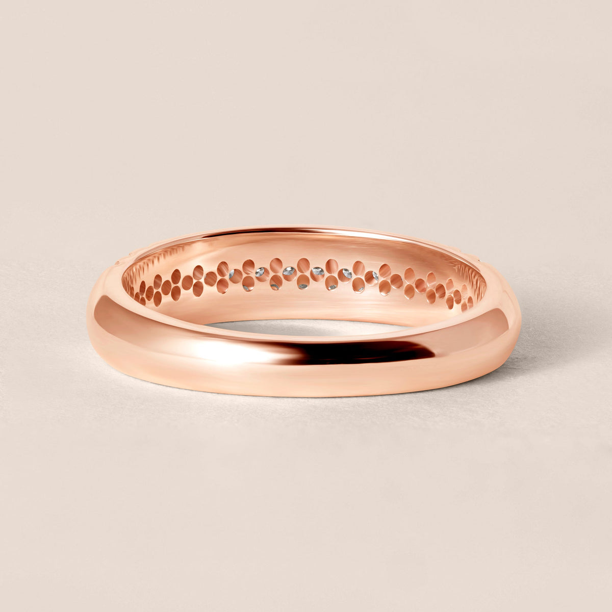 LUXA PAVÉ Band Ring ABB-772-D-5  - Abtin & Co.