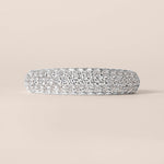 LUXA PAVÉ Band Ring ABB-772-D-3  - Abtin & Co.