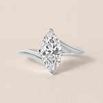 Marquise Aeris Engagement Ring Ring ABER-128-MQ-LGD-21  - Abtin & Co.