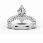 Marquise Aurielle Crown Engagement Ring Ring ABER-106-MQ-LGD-6  - Abtin & Co.