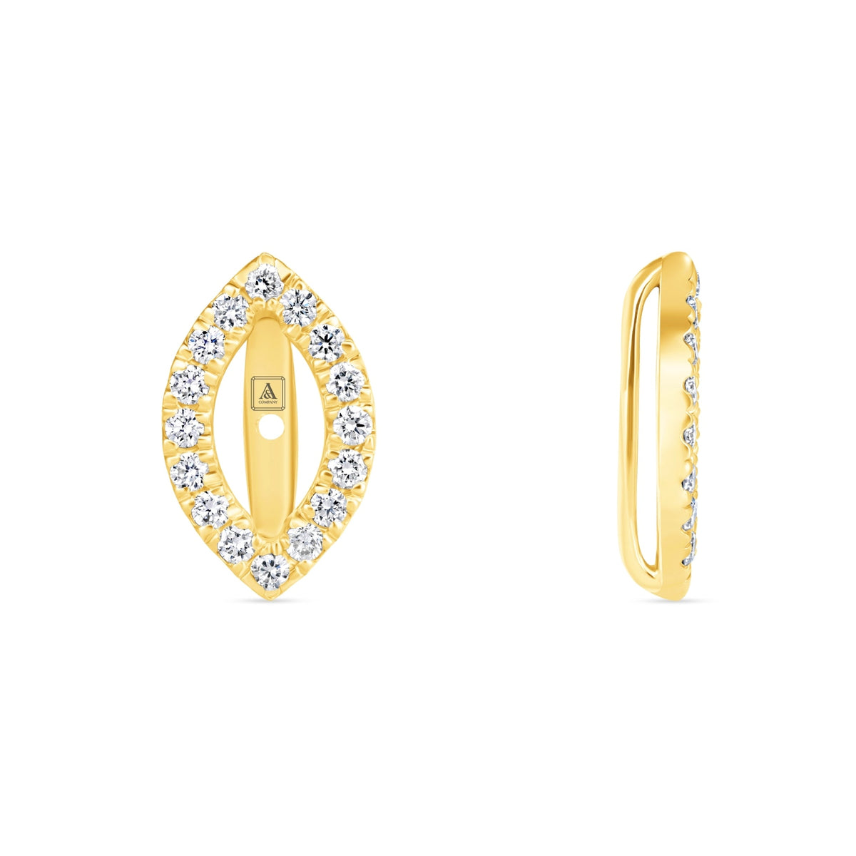 Marquise Élan Jackets Earring ABE-220-LGD-1  - Abtin & Co.