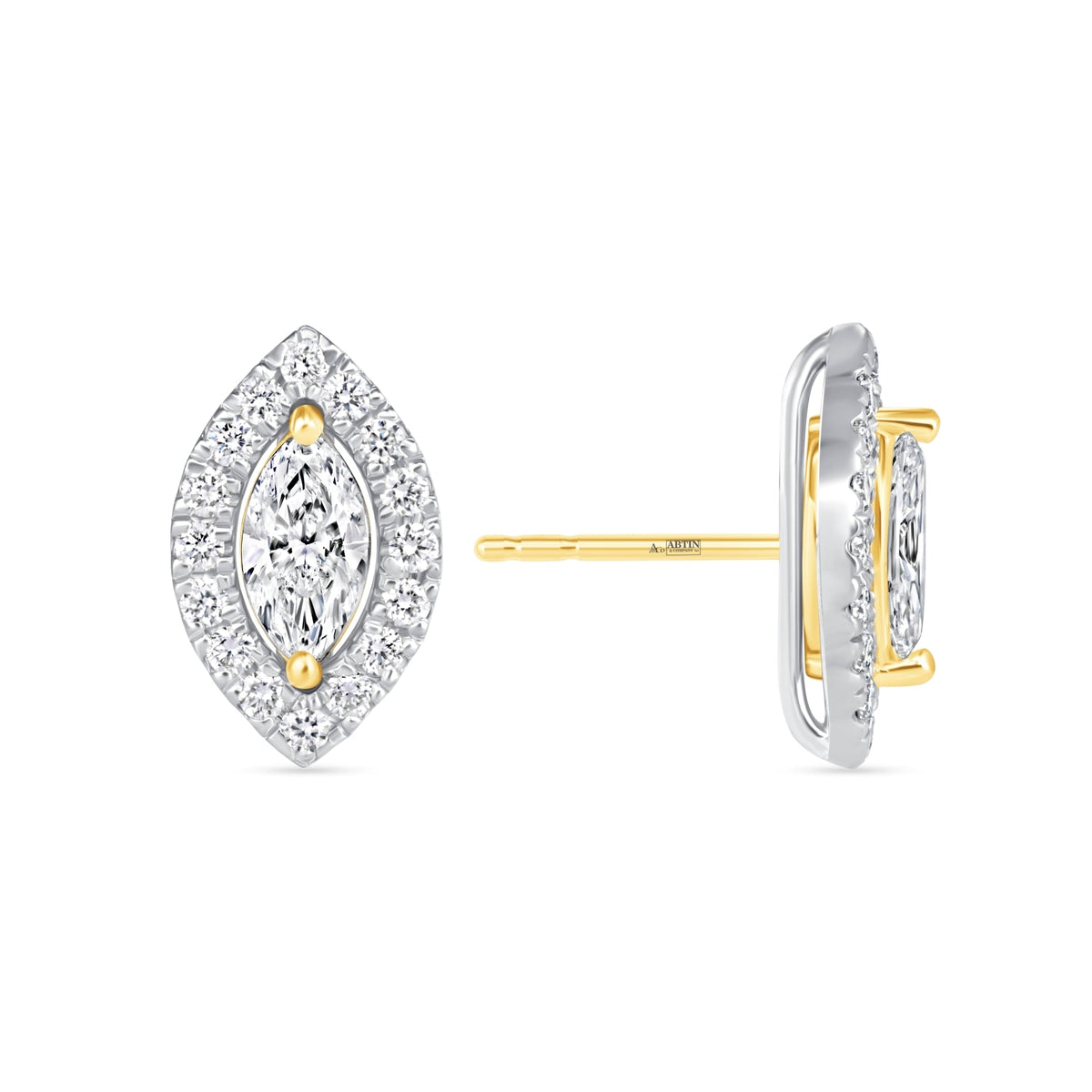 Marquise Élan Jackets Earring ABE-220-LGD-4  - Abtin & Co.