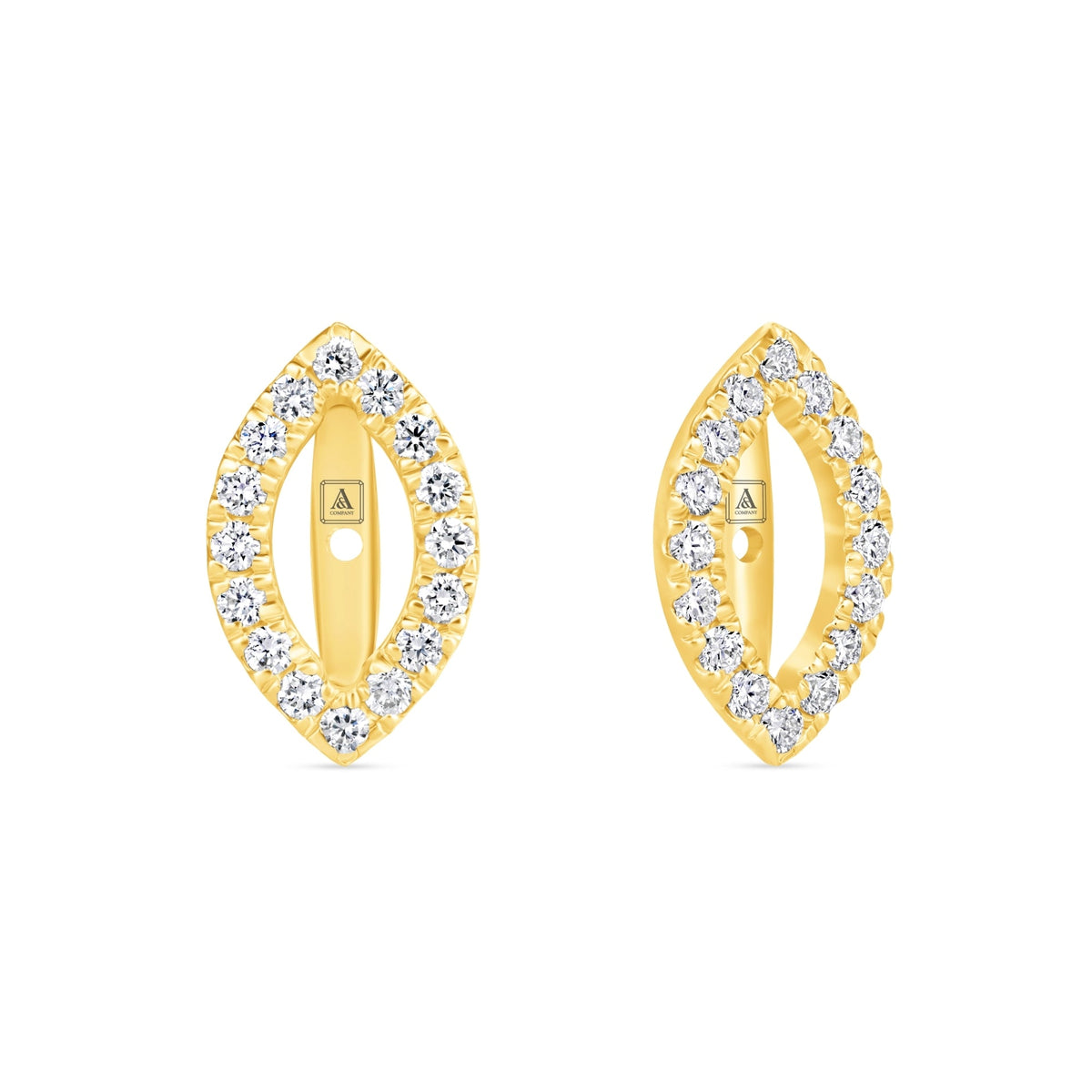 Marquise Élan Jackets Earring ABE-220-LGD-1  - Abtin & Co.
