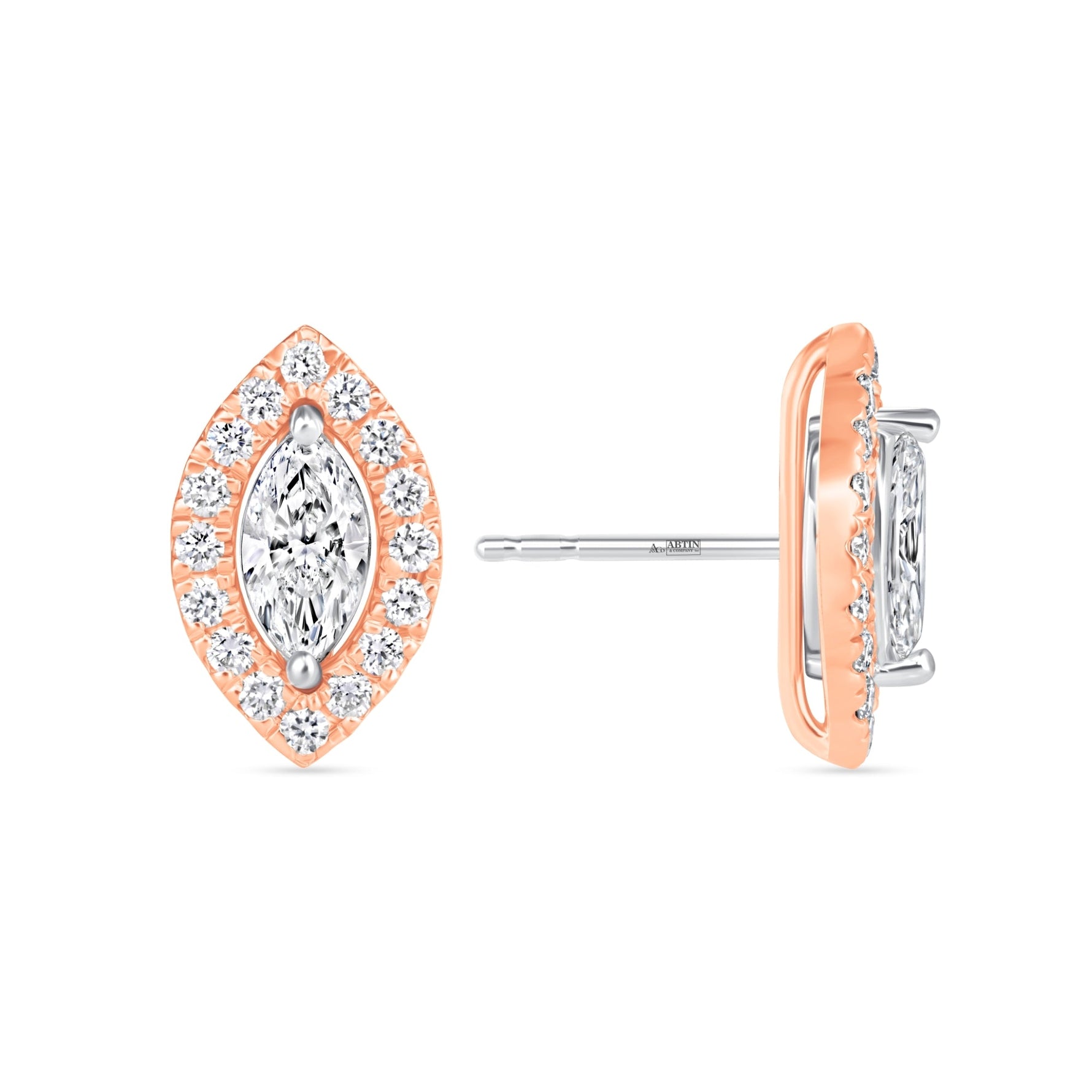 Marquise Élan Jackets Earring ABE-220-LGD-7  - Abtin & Co.