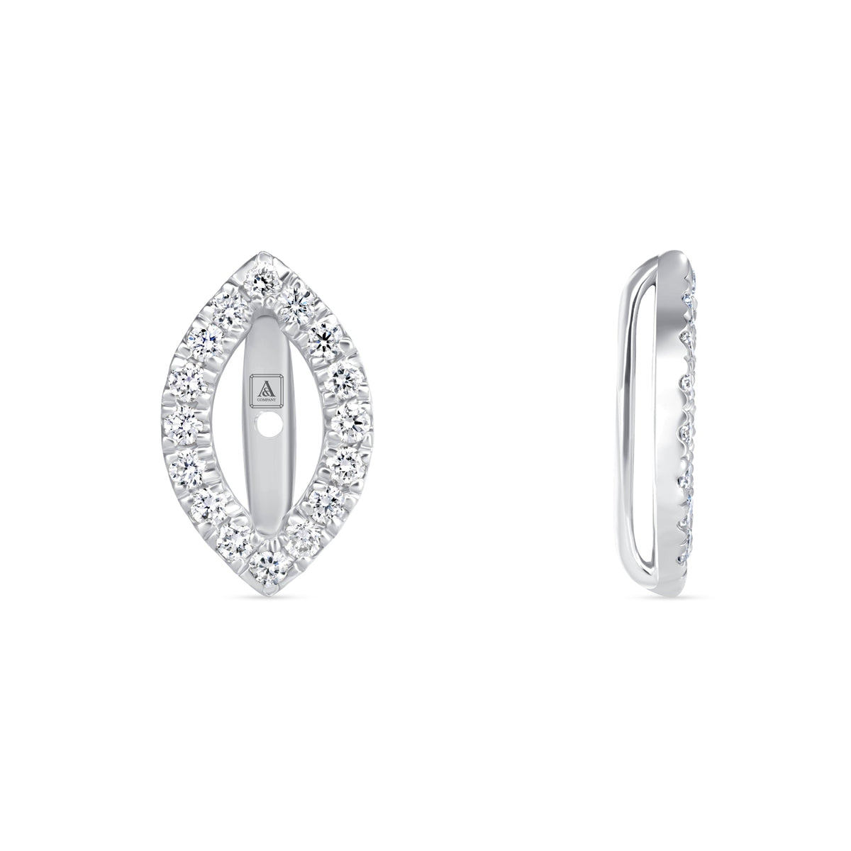 Marquise Élan Jackets Earring ABE-220-LGD-4  - Abtin & Co.