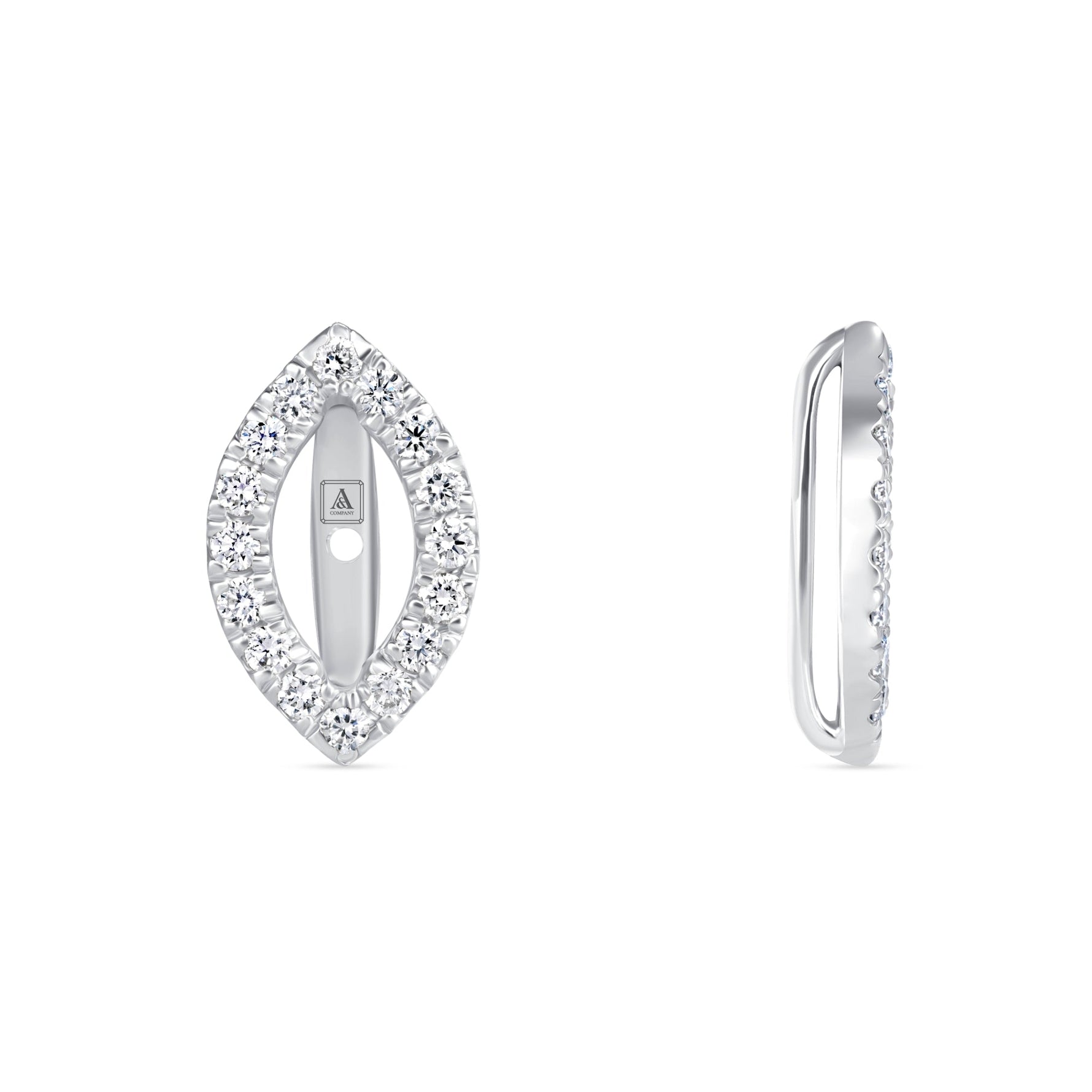 Marquise Élan Jackets Earring ABE-220-LGD-4  - Abtin & Co.