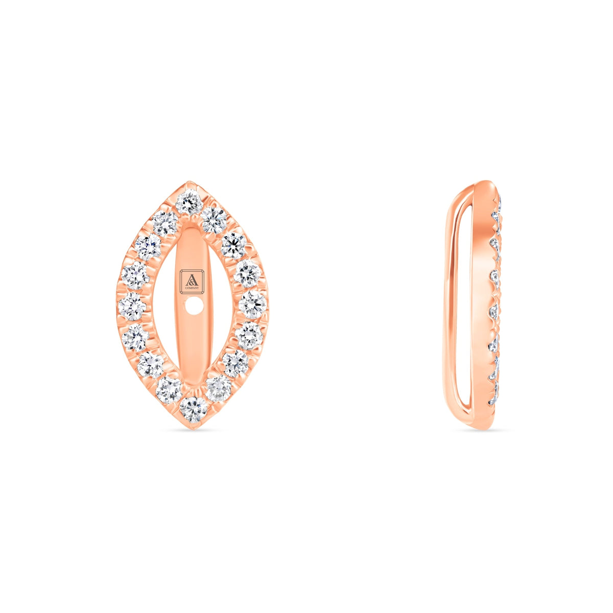 Marquise Élan Jackets Earring ABE-220-LGD-7  - Abtin & Co.