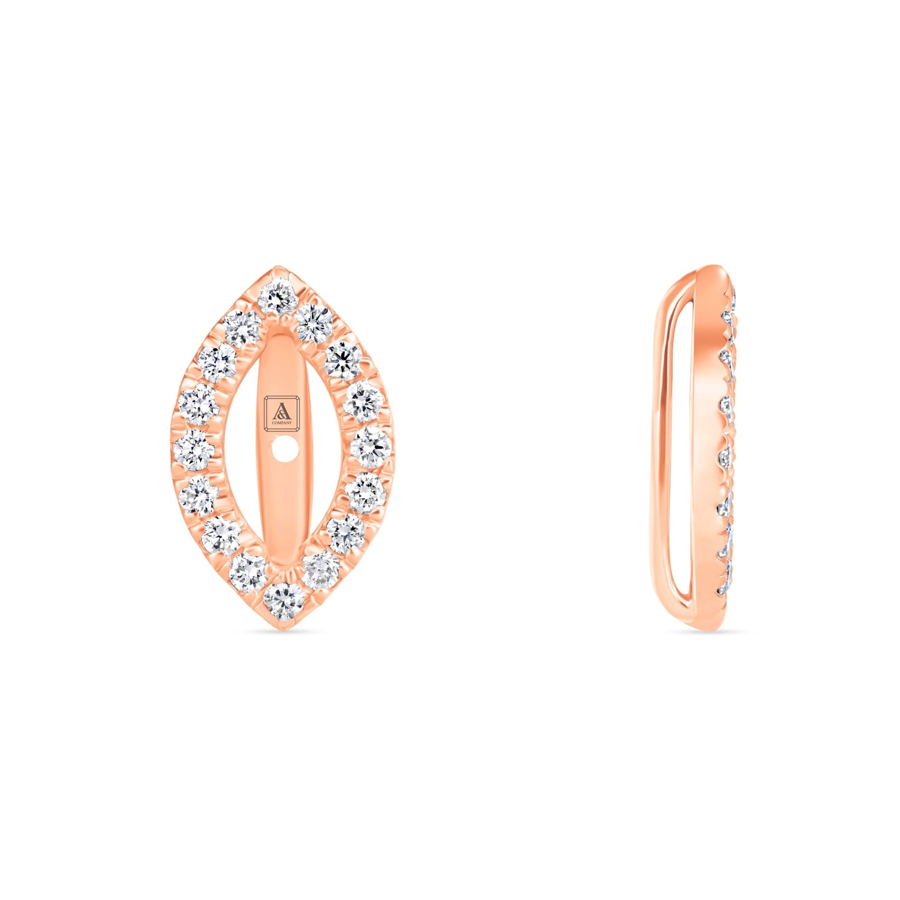 Marquise Élan Jackets Earring ABE-220-LGD-7  - Abtin & Co.