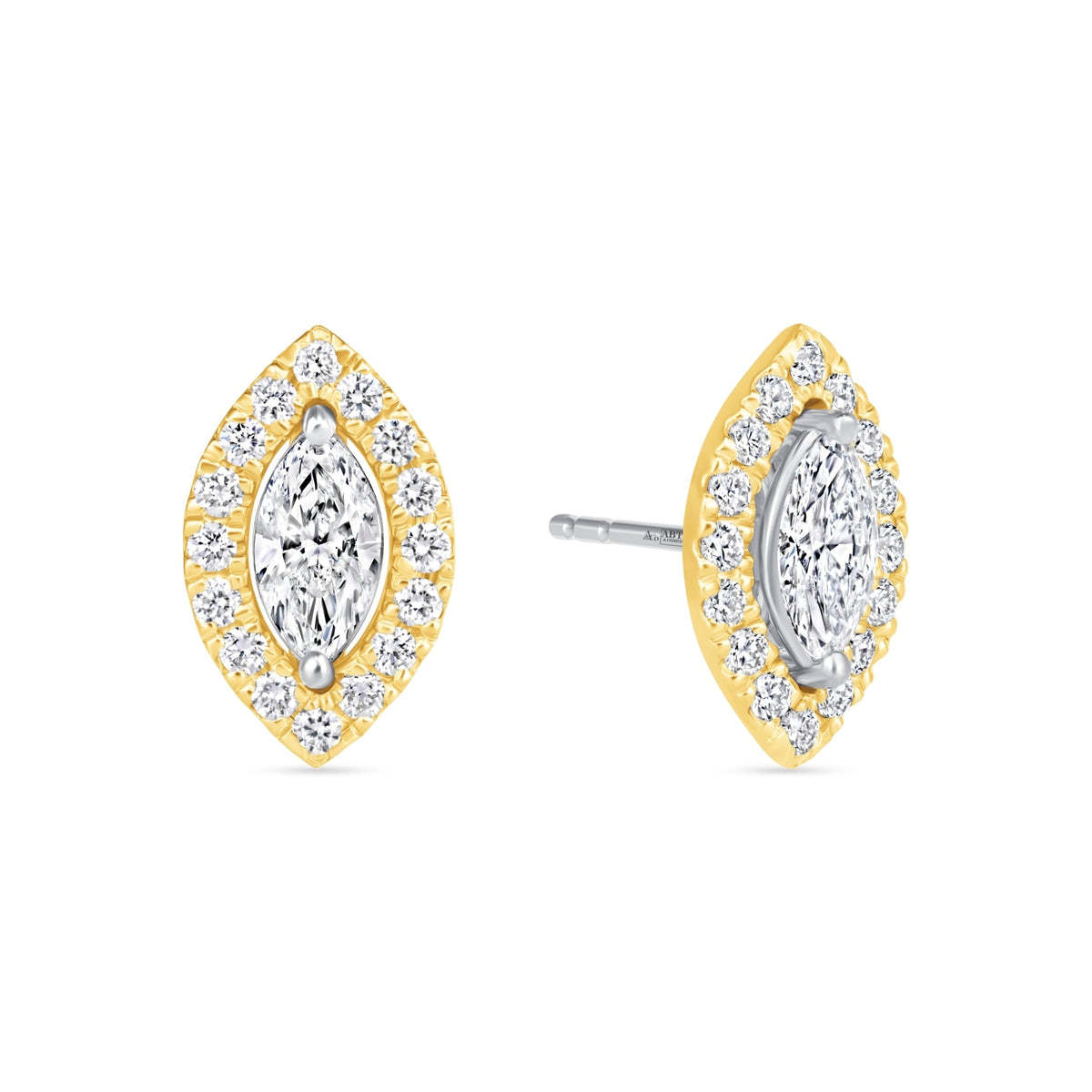 Marquise Élan Jackets Earring ABE-220-LGD-1  - Abtin & Co.