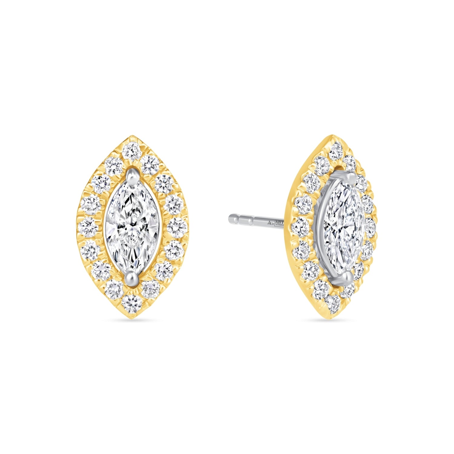Marquise Élan Jackets Earring ABE-220-LGD-1  - Abtin & Co.