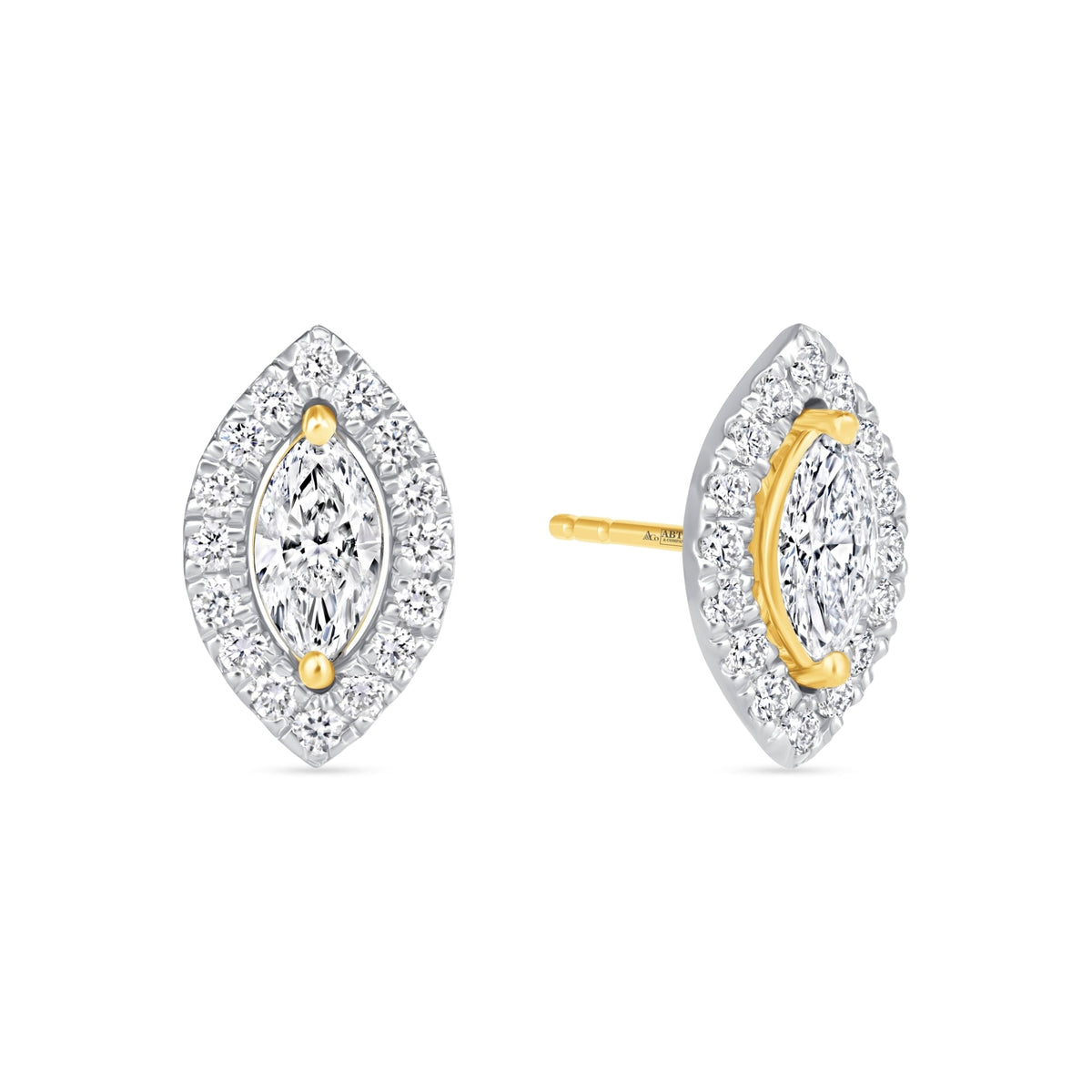 Marquise Élan Jackets Earring ABE-220-LGD-4  - Abtin & Co.