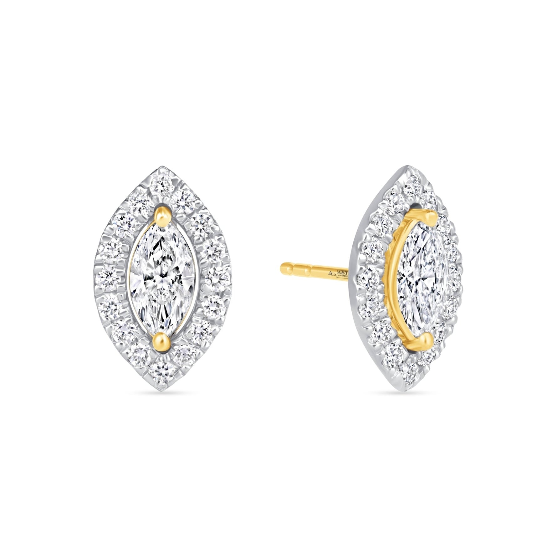 Marquise Élan Jackets Earring ABE-220-LGD-4  - Abtin & Co.