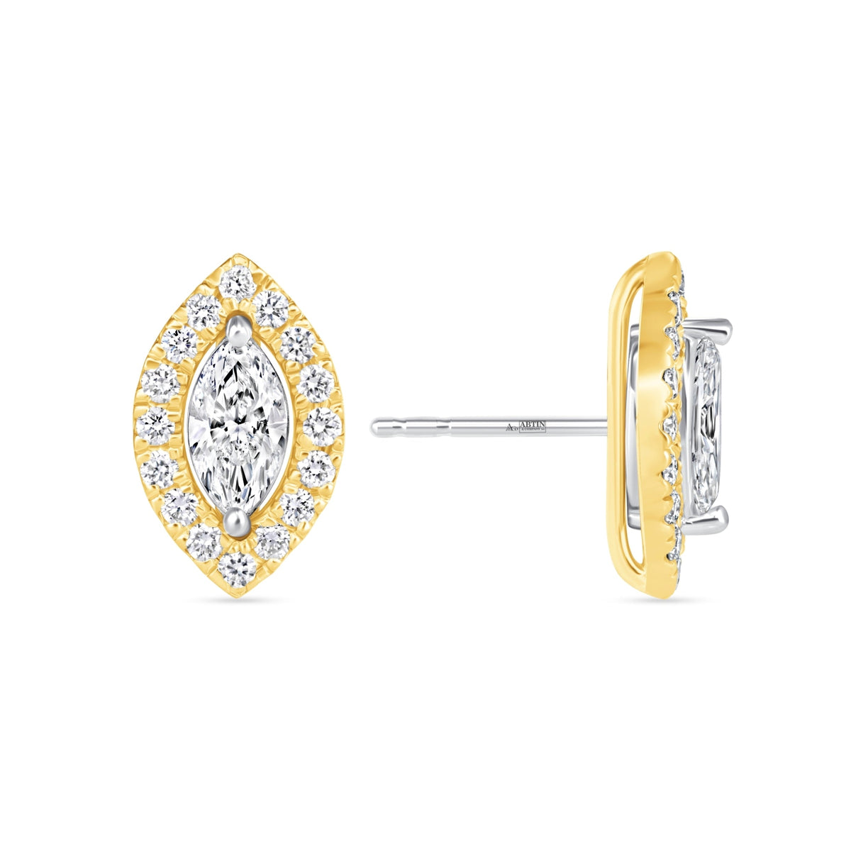 Marquise Élan Jackets Earring ABE-220-LGD-1  - Abtin & Co.