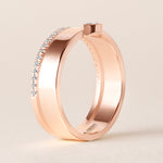 Marquise Élevé Band Ring ABB-713.1-V2-MQ-D-5  - Abtin & Co.