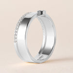 Marquise Élevé Band Ring ABB-713.1-V2-MQ-D-3  - Abtin & Co.