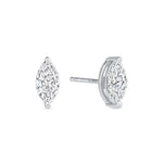Marquise Essence Prong Studs Earring ABE-230-D-4  - Abtin & Co.