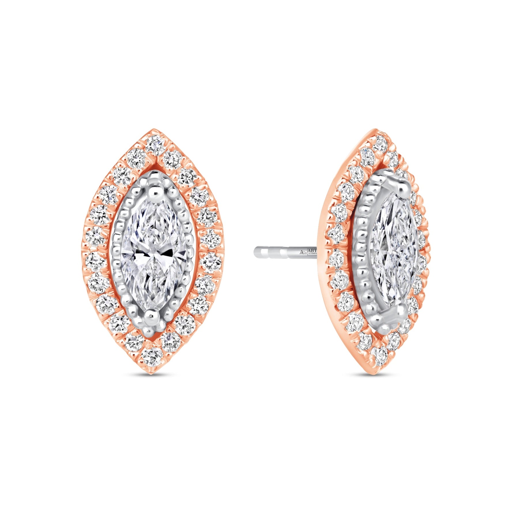 Marquise Étoile Jackets Earring ABE-225-LGD-7  - Abtin & Co.