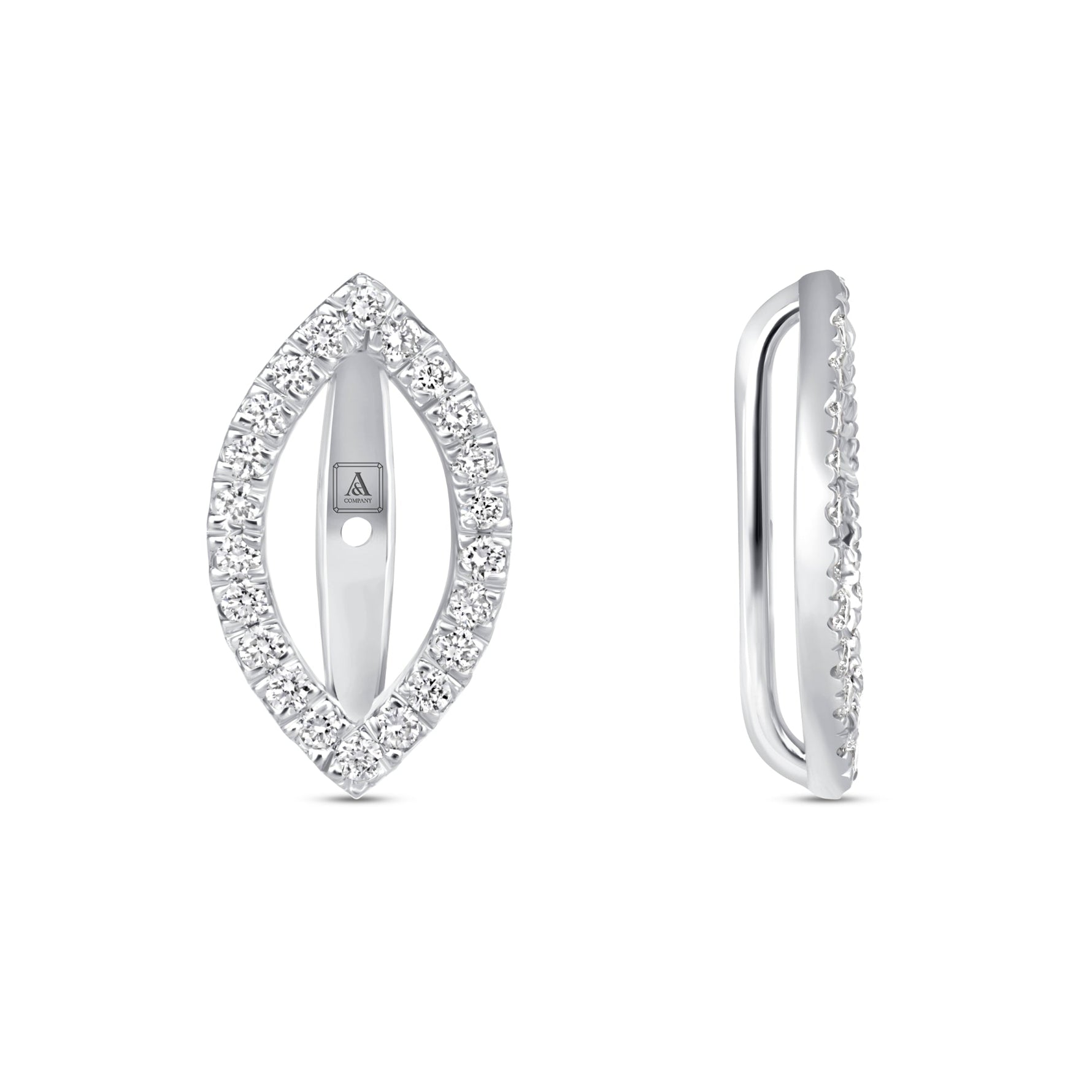 Marquise Étoile Jackets Earring ABE-225-LGD-7  - Abtin & Co.