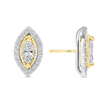 Marquise Étoile Jackets Earring ABE-225-LGD-7  - Abtin & Co.