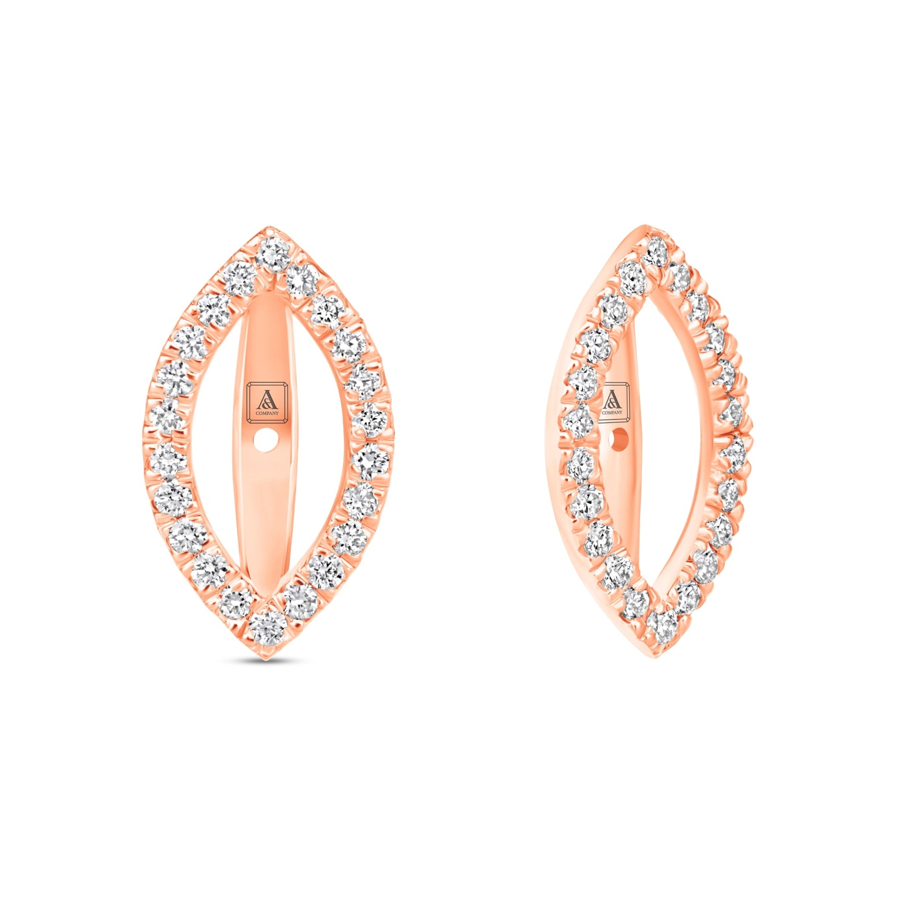 Marquise Étoile Jackets Earring ABE-225-LGD-7  - Abtin & Co.