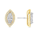 Marquise Étoile Jackets Earring ABE-225-LGD-7  - Abtin & Co.