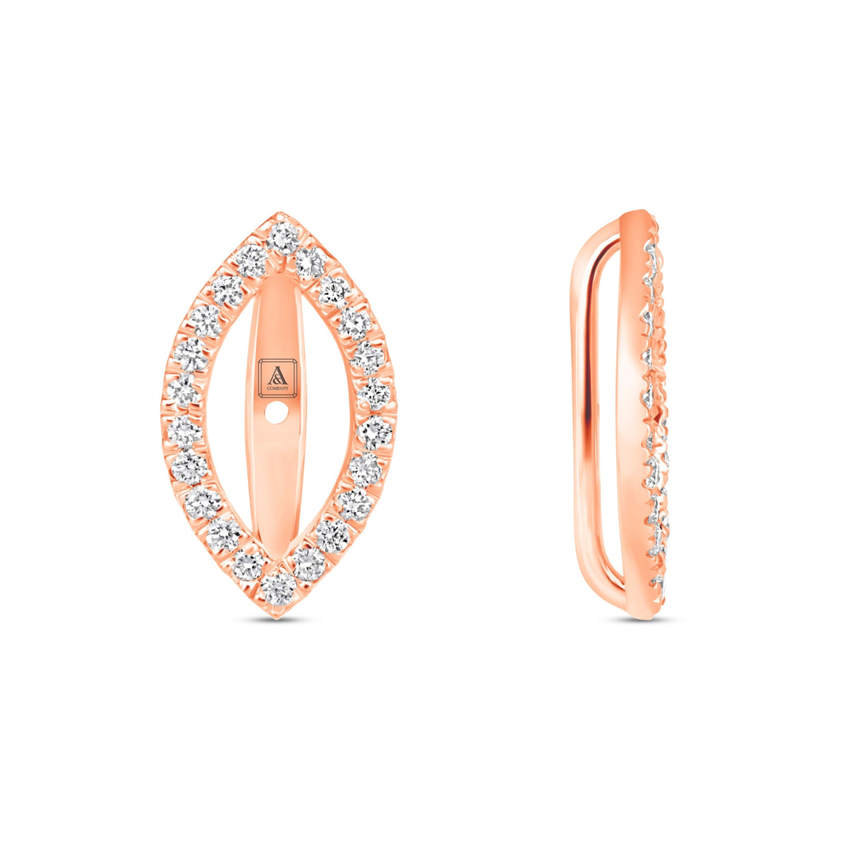 Marquise Étoile Jackets Earring ABE-225-LGD-7  - Abtin & Co.