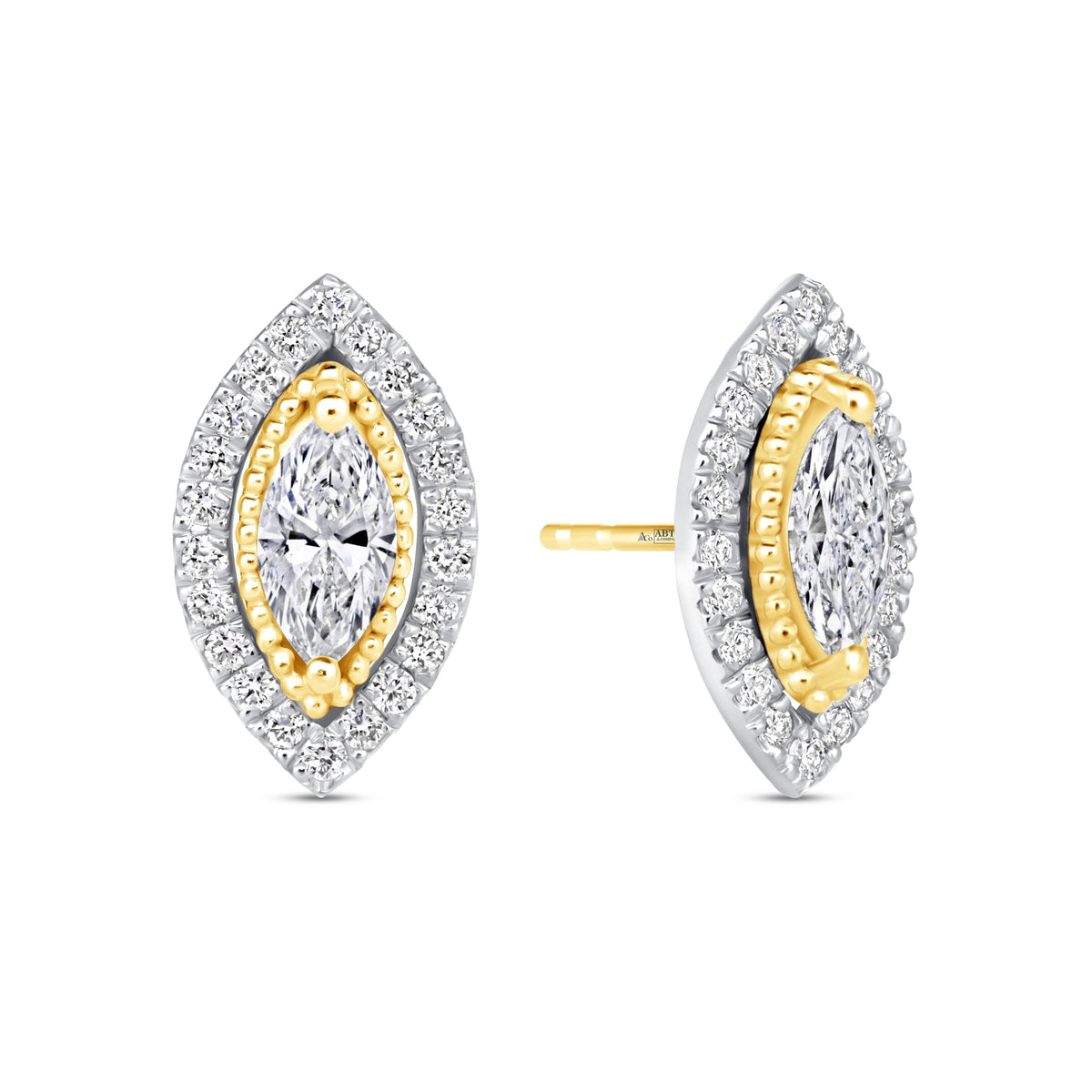 Marquise Étoile Jackets Earring ABE-225-LGD-4  - Abtin & Co.