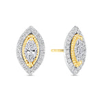 Marquise Étoile Jackets Earring ABE-225-LGD-4  - Abtin & Co.