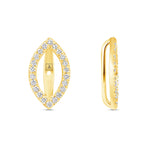 Marquise Étoile Jackets Earring ABE-225-LGD-7  - Abtin & Co.