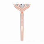 Marquise Lustre Solitaire Ring ABER-100-MQ-LGD-11  - Abtin & Co.