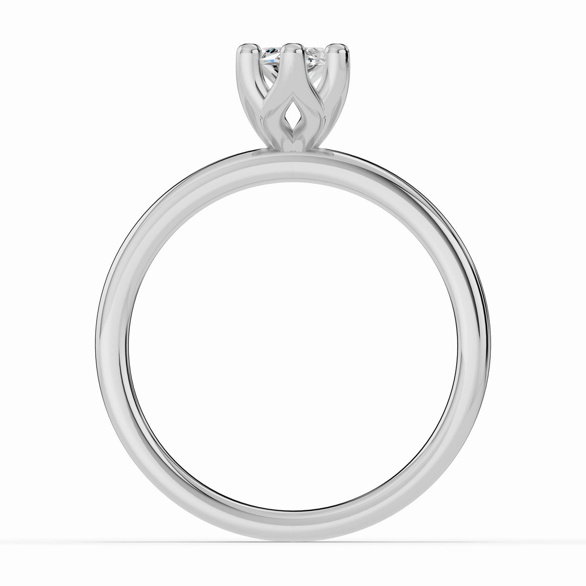 Marquise Lustre Solitaire Ring ABER-100-MQ-LGD-6  - Abtin & Co.