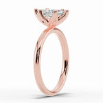 Marquise Lustre Solitaire Ring ABER-100-MQ-LGD-11  - Abtin & Co.