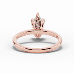 Marquise Lustre Solitaire Ring ABER-100-MQ-LGD-11  - Abtin & Co.