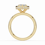 Marquise Nova Halo Engagement Ring Ring ABER-108-MQ-LGD-1  - Abtin & Co.