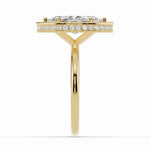 Marquise Nova Halo Engagement Ring Ring ABER-108-MQ-LGD-1  - Abtin & Co.