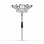 Marquise Tiara Glow Solitaire Ring ABER-102-MQ-LGD-6  - Abtin & Co.