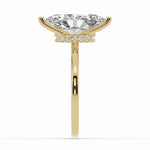 Marquise Tiara Glow Solitaire Ring ABER-102-MQ-LGD-1  - Abtin & Co.
