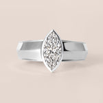 Marquise Valen Engagement Ring Ring   - Abtin & Co.