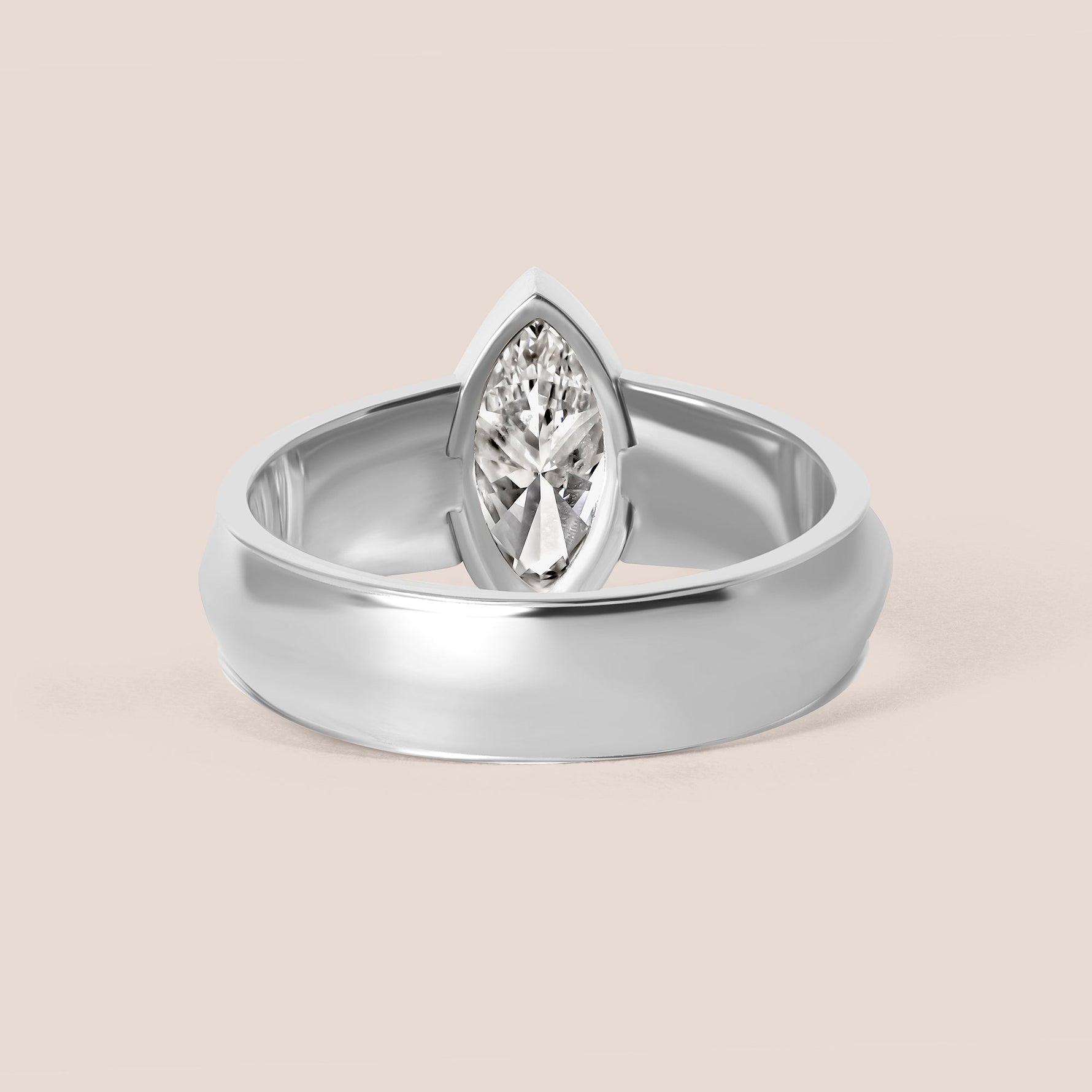 Marquise Valen Engagement Ring Ring   - Abtin & Co.