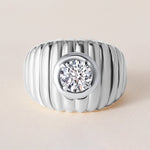 Monarch Dome Ring Ring ABB-728-LGD-3  - Abtin & Co.