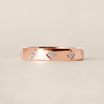 NOVA Band Ring ABB-739Y-D-10  - Abtin & Co.