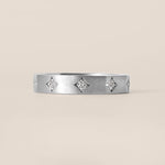 NOVA Band Ring ABB-739Y-D-5  - Abtin & Co.