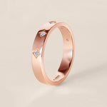 NOVA Band Ring ABB-739Y-D-9  - Abtin & Co.
