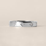 NOVA Band Ring ABB-739Y-D-6  - Abtin & Co.