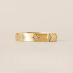 NOVA Band Ring ABB-739Y-D-1  - Abtin & Co.