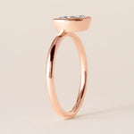 Offset Marquise Lux Ring Ring ABB-710.3-MQ-D-5  - Abtin & Co.
